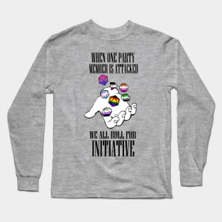 Roll for Initiative! Pride ver. 1 Long Sleeve T-Shirt